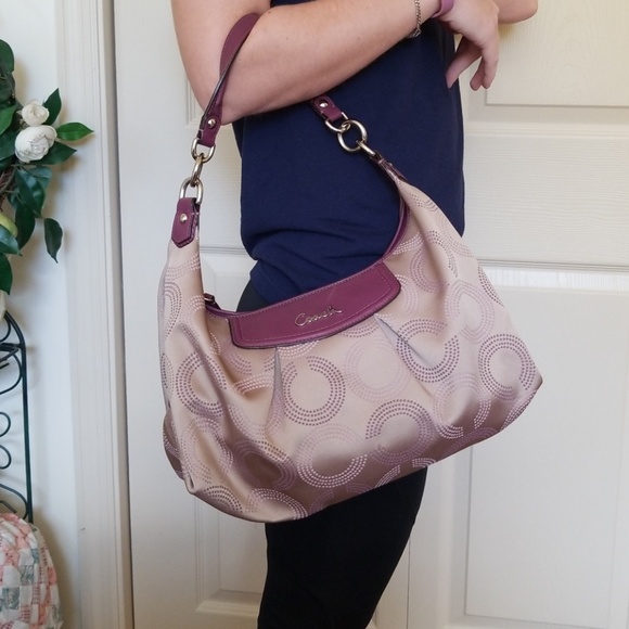 Coach Handbags - Taupe Coach Shoulder Bag